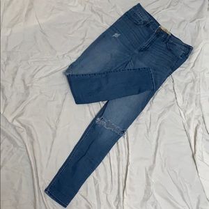 Hollister Highrise dark denim jeans